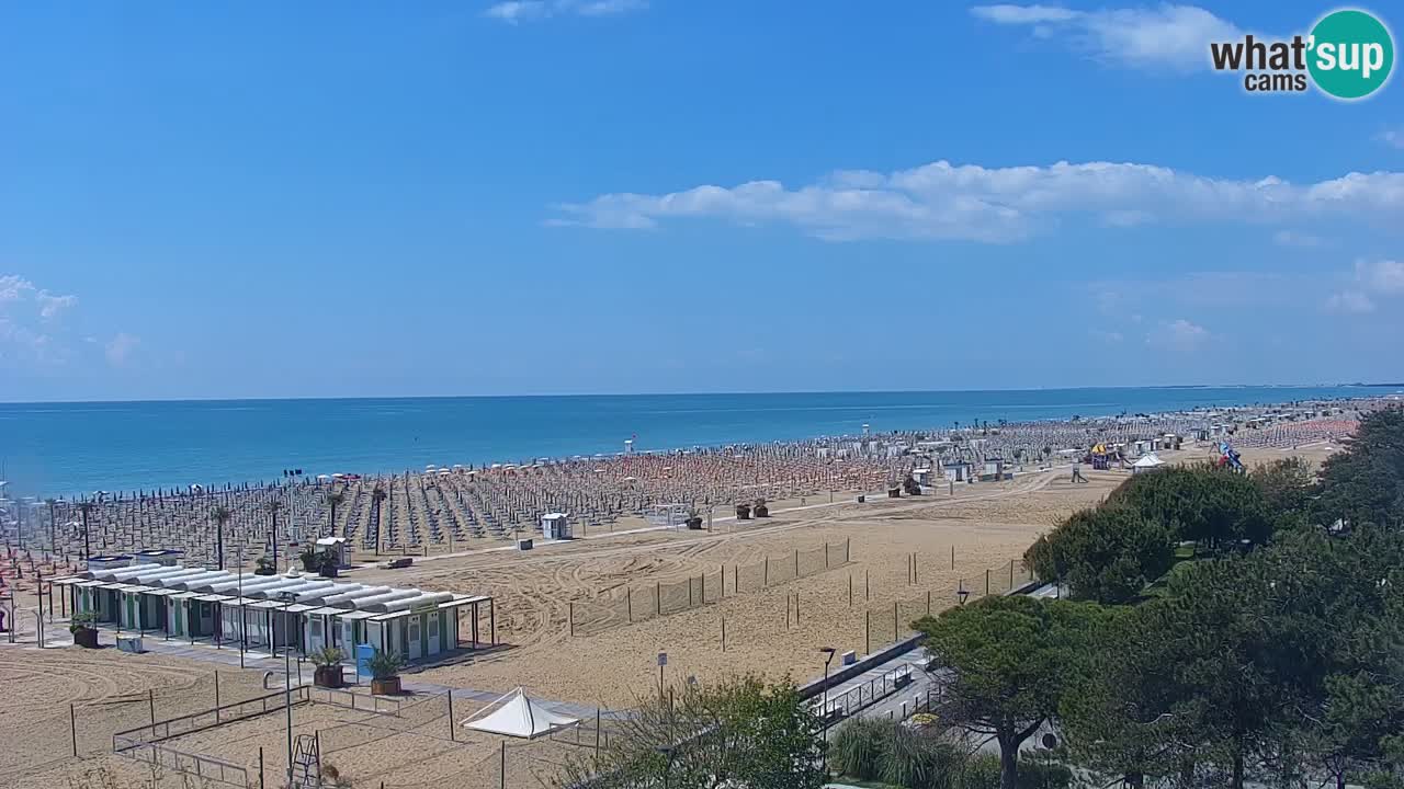 Live Webcam Bibione beach – view from Ashanti ApartHotel