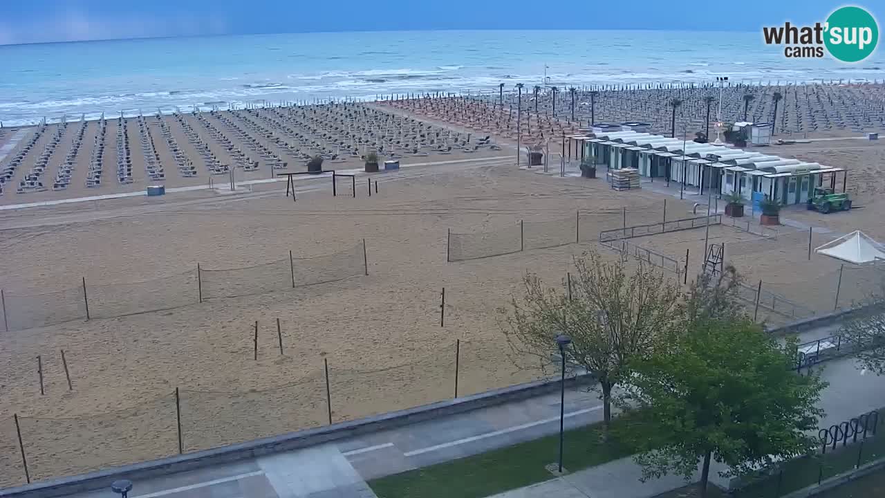 Live Webcam Bibione beach – view from Ashanti ApartHotel
