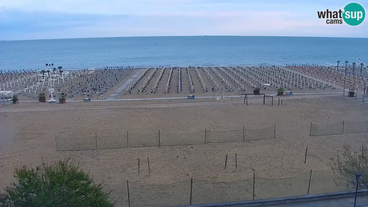 Webcam en vivo playa Bibione – vista desde Ashanti ApartHotel