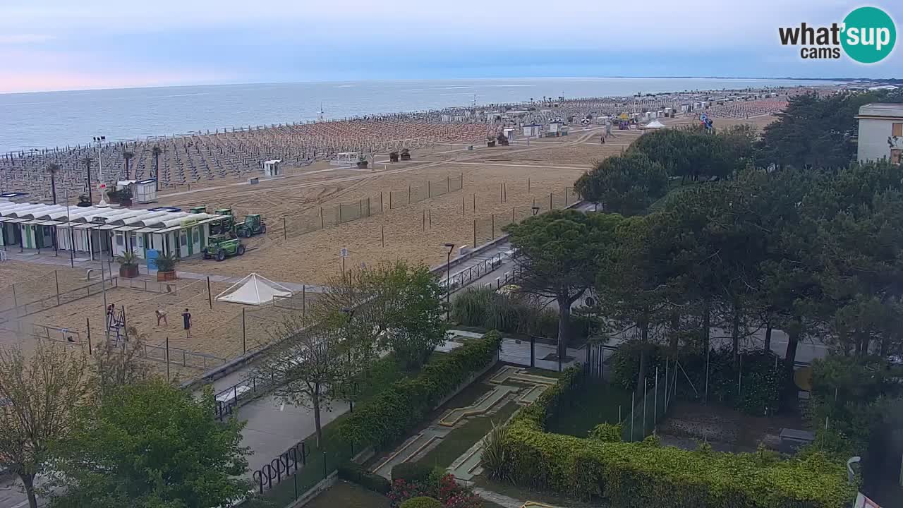 Live Webcam Bibione beach – view from Ashanti ApartHotel