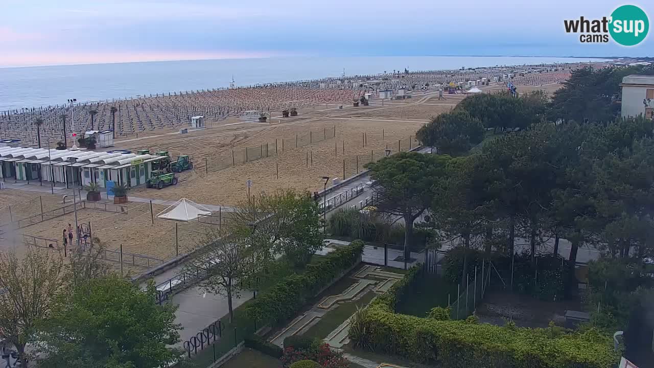 Live Webcam Bibione spiaggia – vista dall’Ashanti ApartHotel