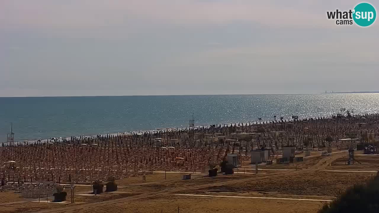 Live Webcam Bibione beach – view from Ashanti ApartHotel