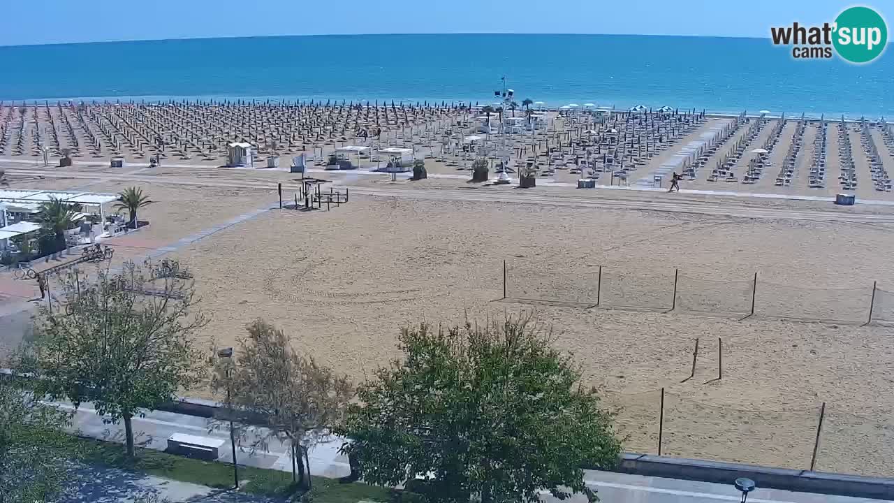 Live Webcam Bibione beach – view from Ashanti ApartHotel
