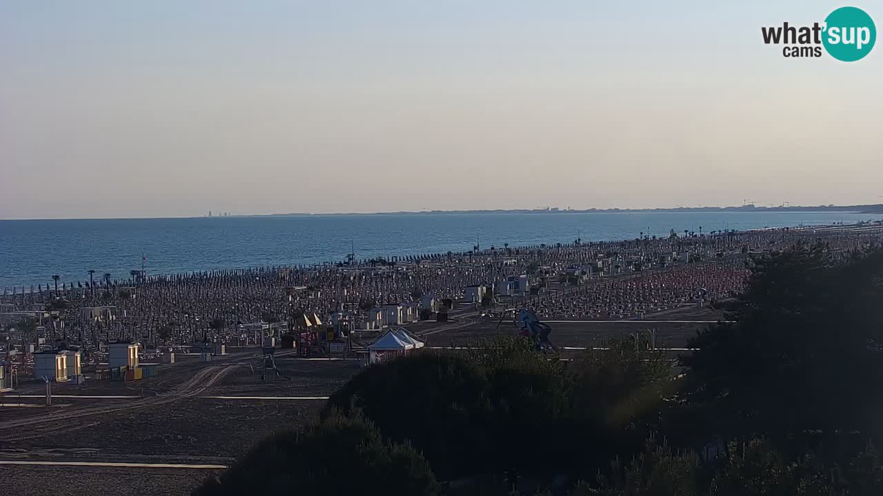Live Webcam Bibione beach – view from Ashanti ApartHotel