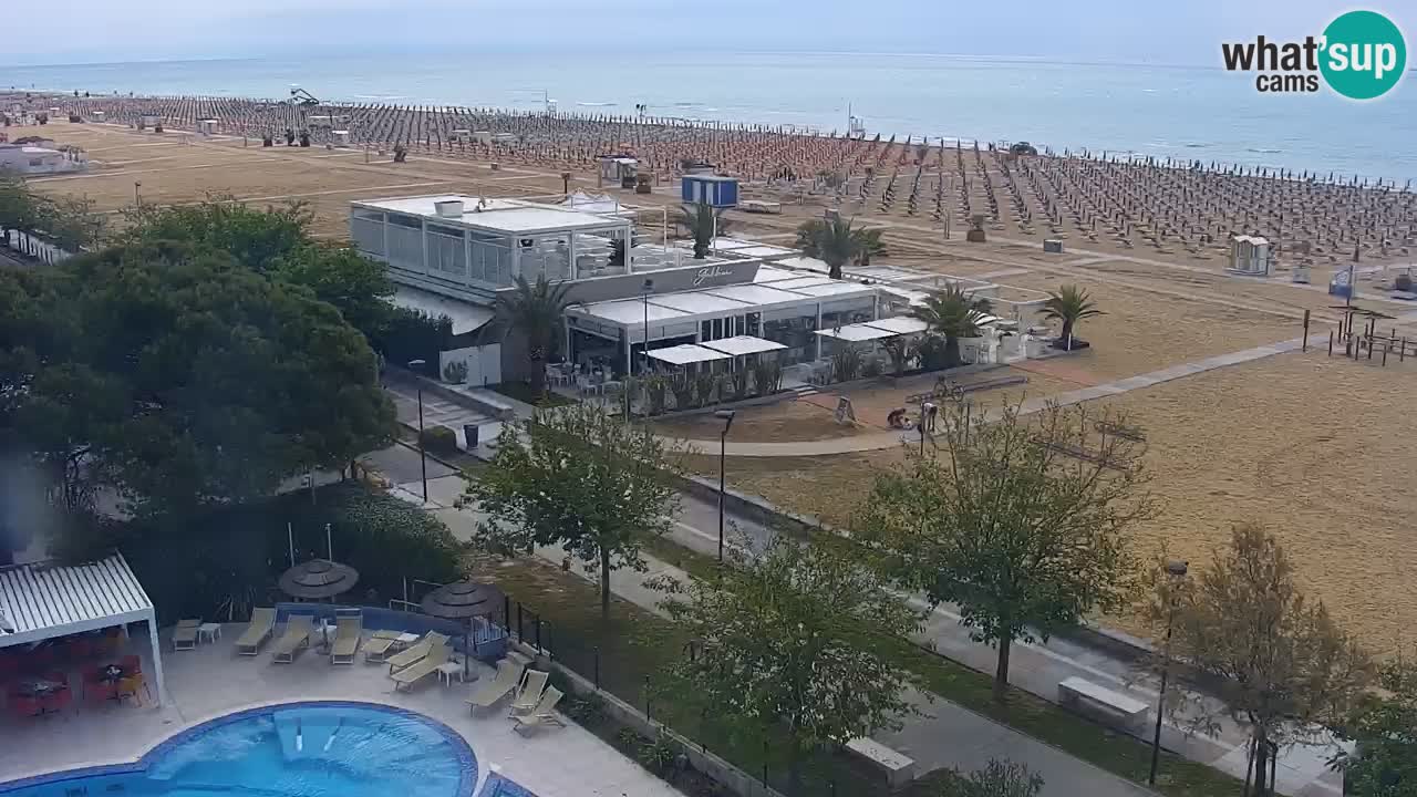 Live Webcam Bibione Strand – Blick vom Ashanti ApartHotel