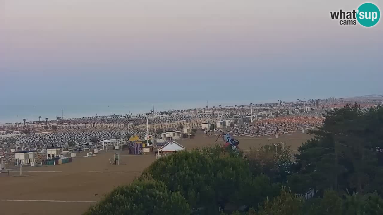 Live Webcam Bibione beach – view from Ashanti ApartHotel