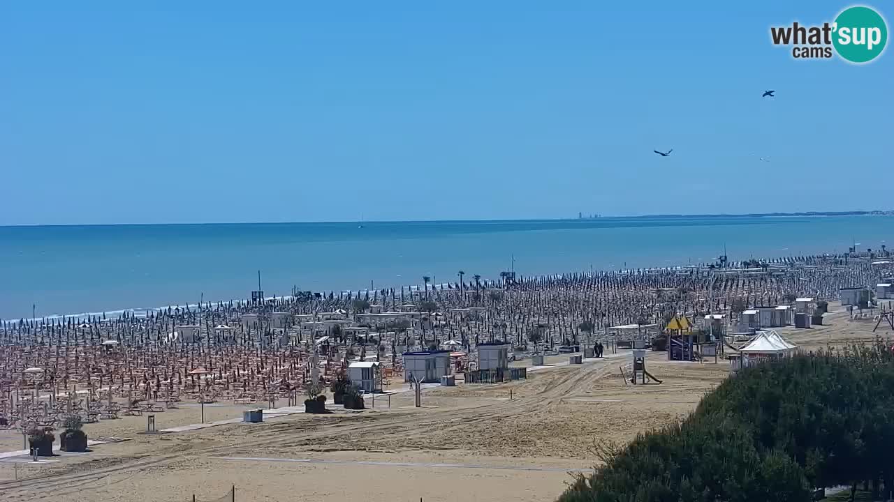 Live Webcam Bibione spiaggia – vista dall’Ashanti ApartHotel