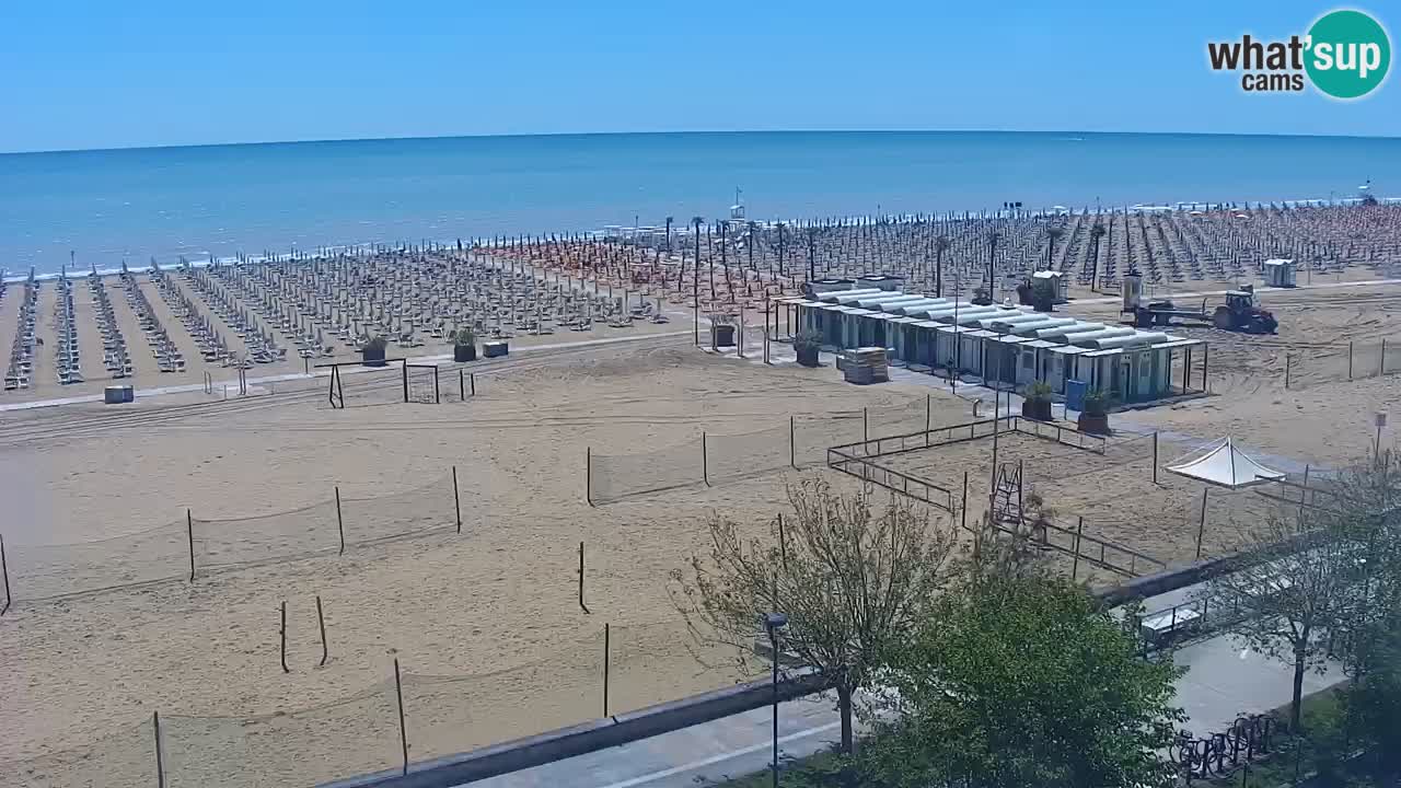 Live Webcam Bibione spiaggia – vista dall’Ashanti ApartHotel