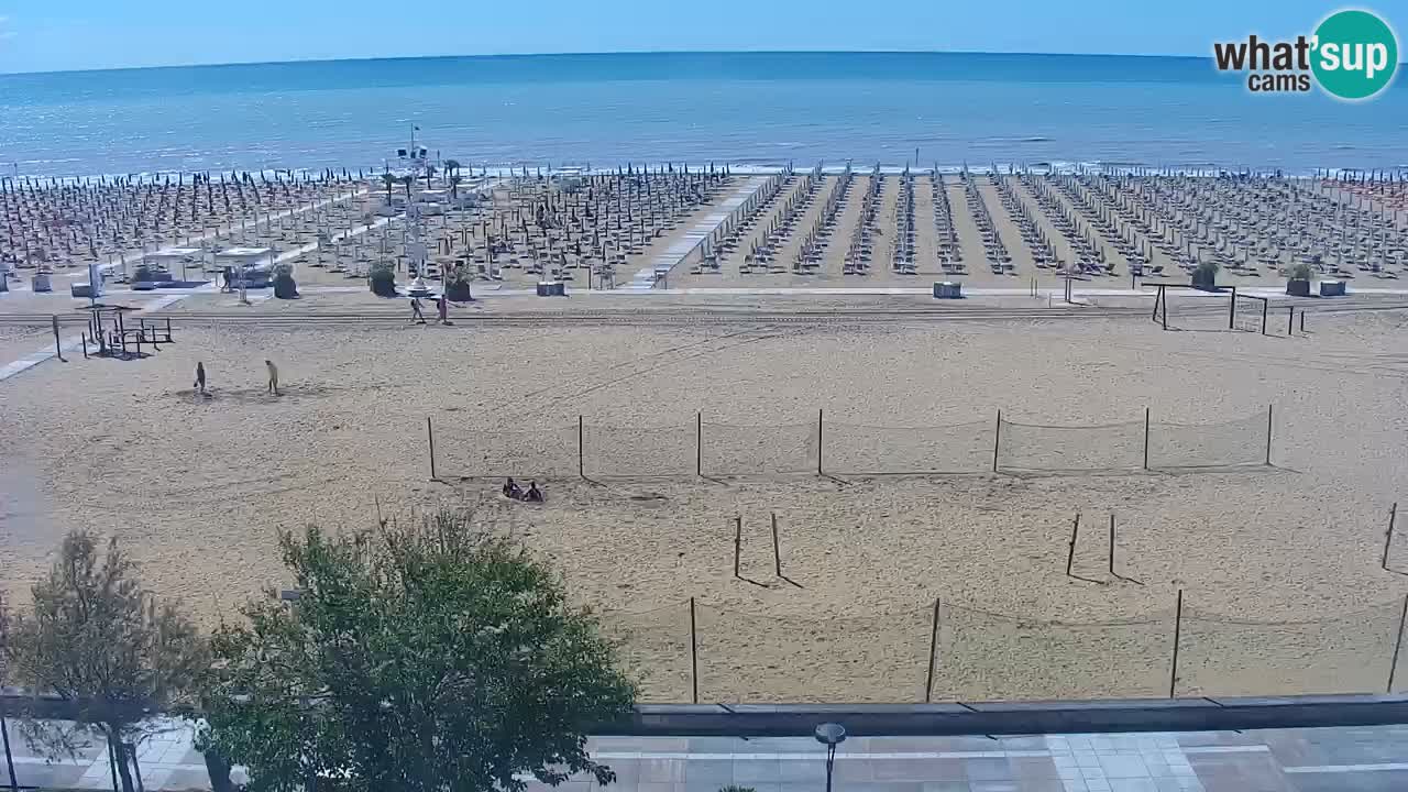 Live Webcam Bibione spiaggia – vista dall’Ashanti ApartHotel