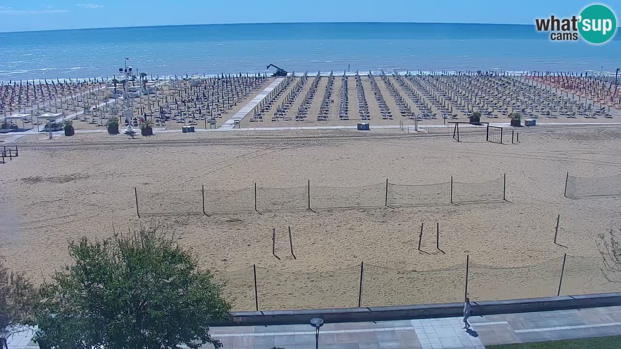 Live Webcam Bibione Strand – Blick vom Ashanti ApartHotel