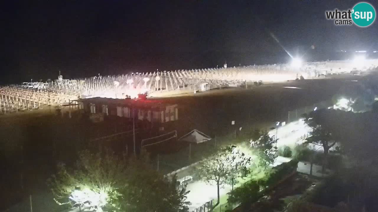 Live Webcam Bibione beach – view from Ashanti ApartHotel