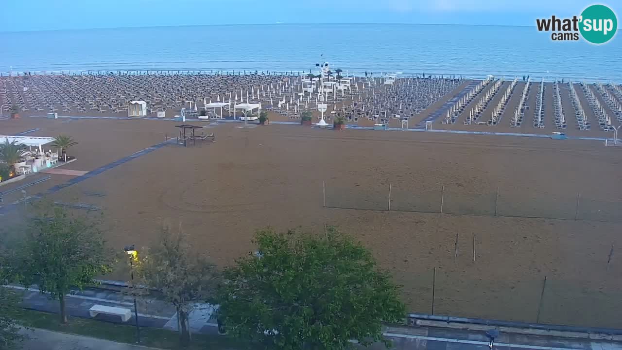Live Webcam Bibione spiaggia – vista dall’Ashanti ApartHotel