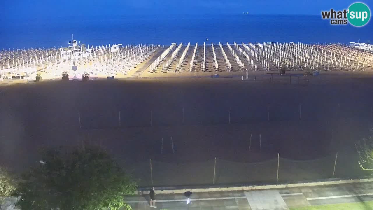 Live Webcam Bibione spiaggia – vista dall’Ashanti ApartHotel