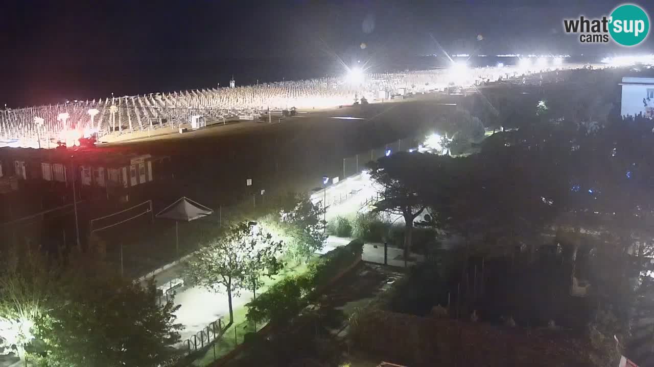 Live Webcam Bibione spiaggia – vista dall’Ashanti ApartHotel