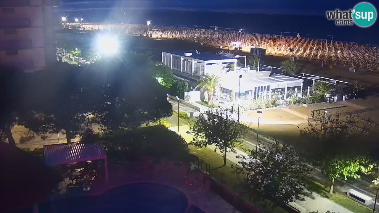 Live Webcam Bibione Strand – Blick vom Ashanti ApartHotel