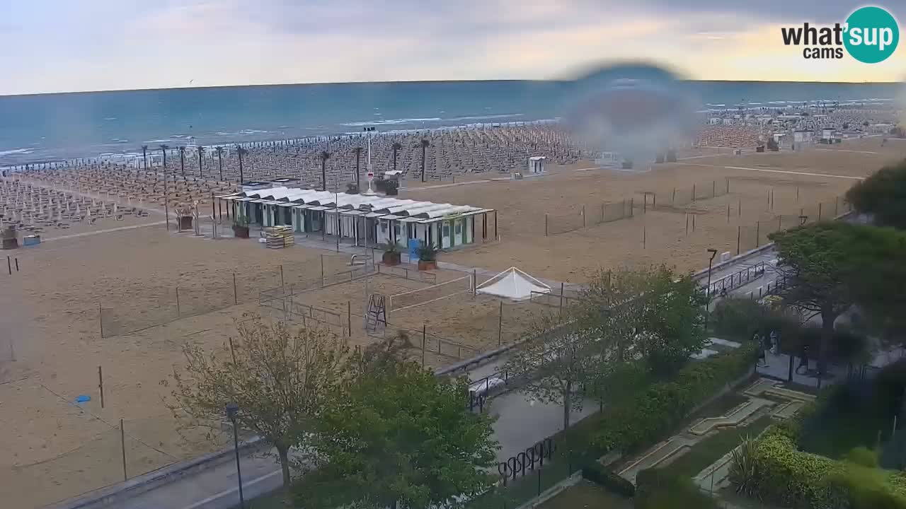 Live Webcam Bibione beach – view from Ashanti ApartHotel