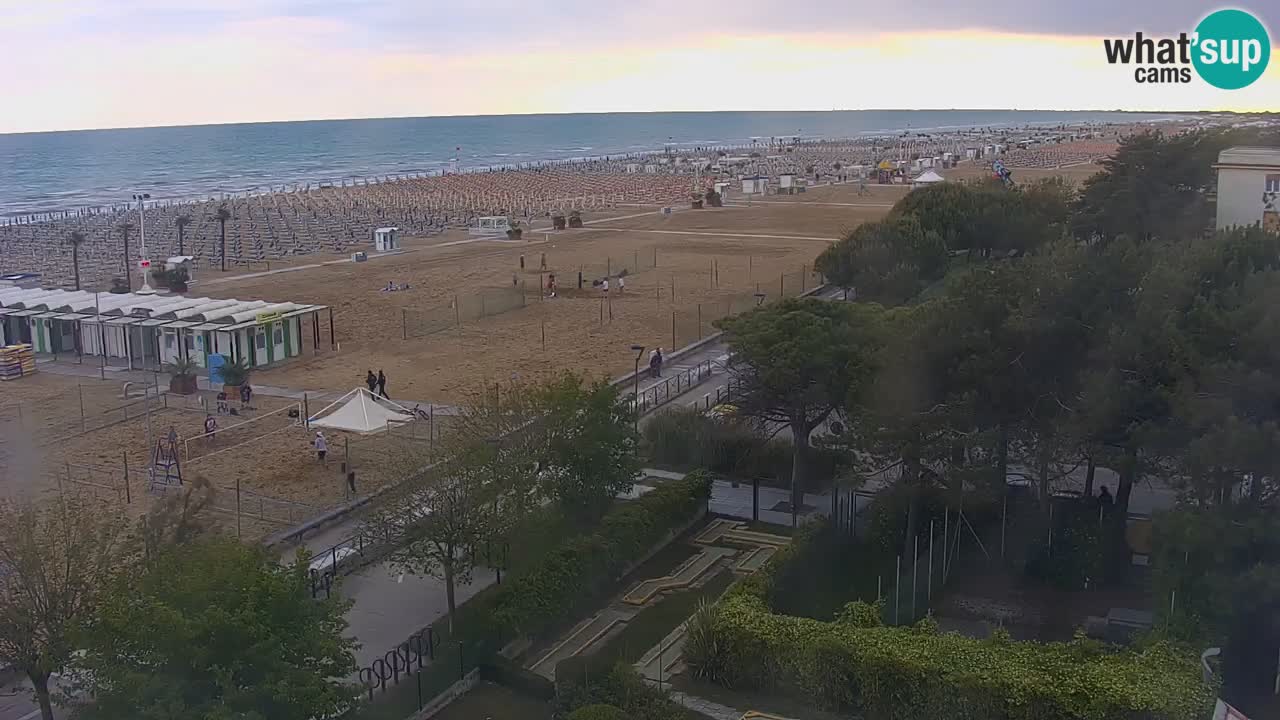 Live Webcam Bibione Strand – Blick vom Ashanti ApartHotel