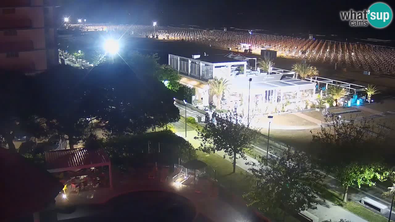 Live Webcam Bibione Strand – Blick vom Ashanti ApartHotel