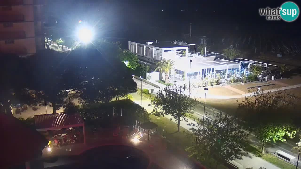 Live Webcam Bibione beach – view from Ashanti ApartHotel