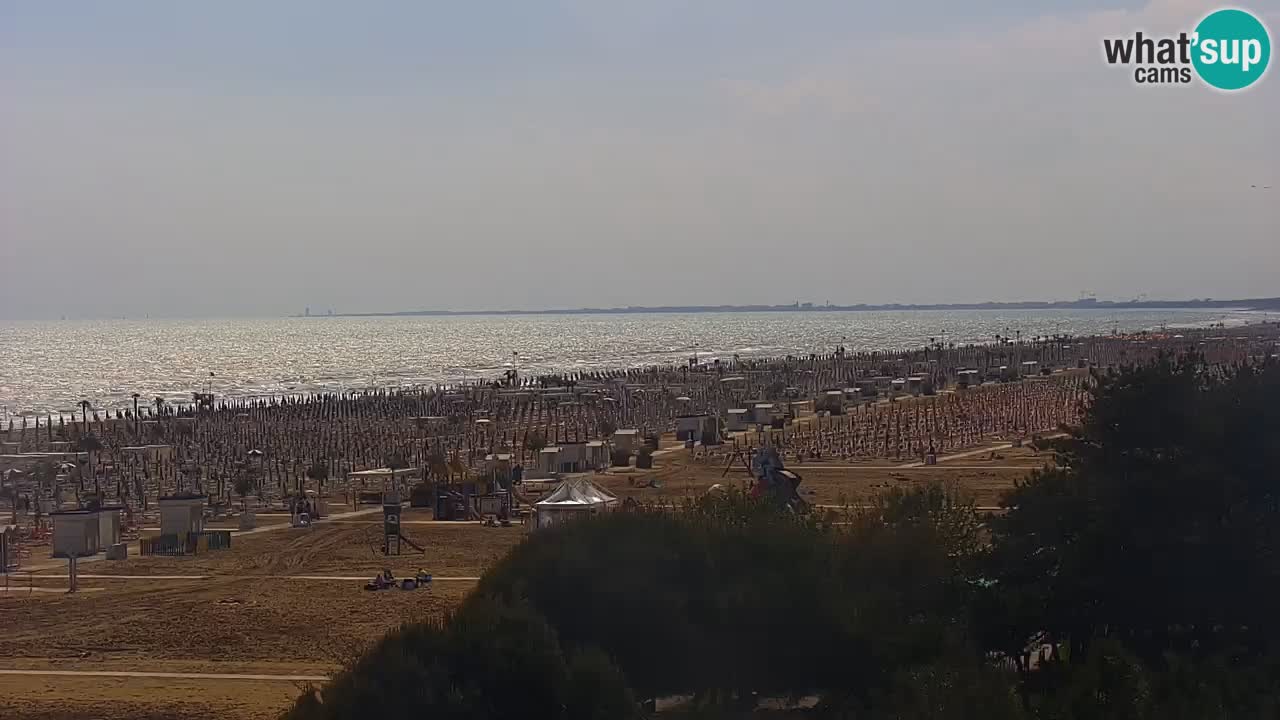 Live Webcam Bibione spiaggia – vista dall’Ashanti ApartHotel