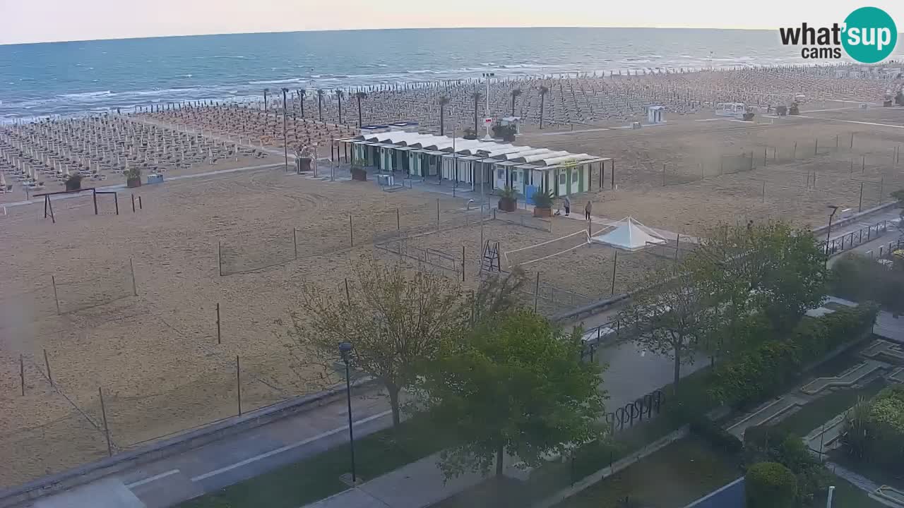Live Webcam Bibione spiaggia – vista dall’Ashanti ApartHotel