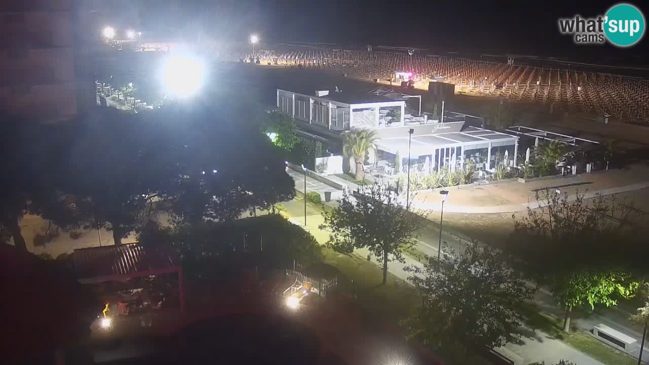 Live Webcam Bibione beach – view from Ashanti ApartHotel