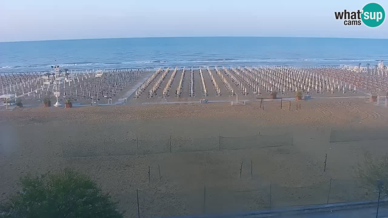 Live Webcam Bibione beach – view from Ashanti ApartHotel