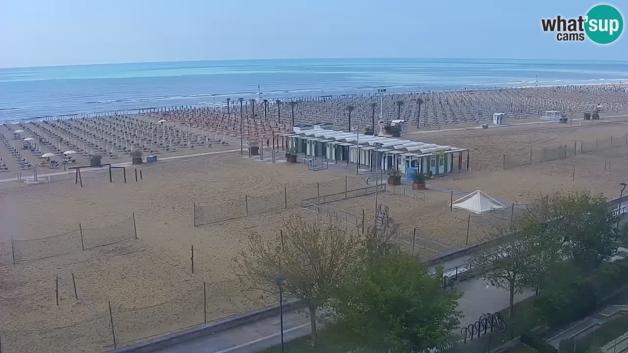 Live Webcam Bibione spiaggia – vista dall’Ashanti ApartHotel