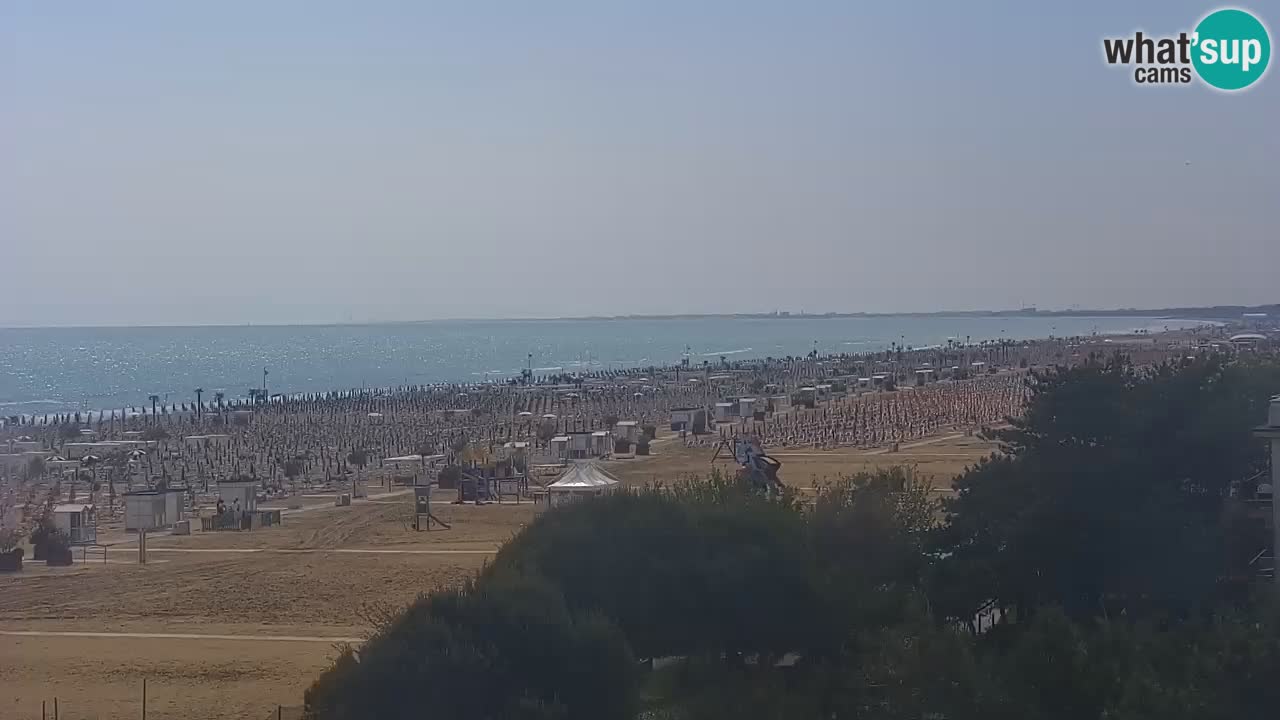 Live Webcam Bibione spiaggia – vista dall’Ashanti ApartHotel