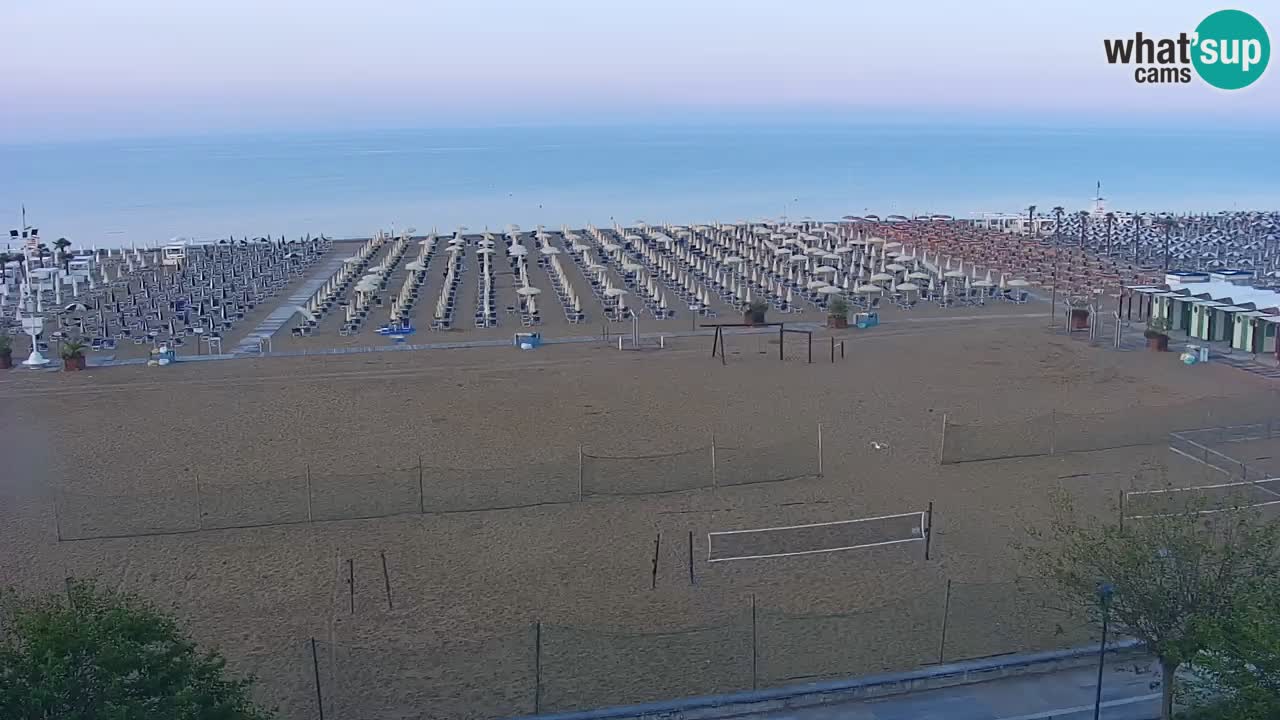 Live Webcam Bibione beach – view from Ashanti ApartHotel