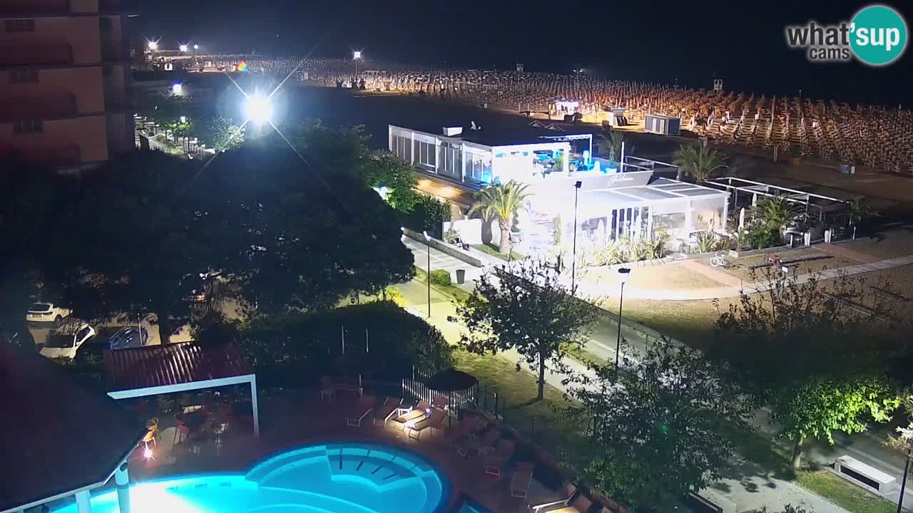 Live Webcam Bibione Strand – Blick vom Ashanti ApartHotel