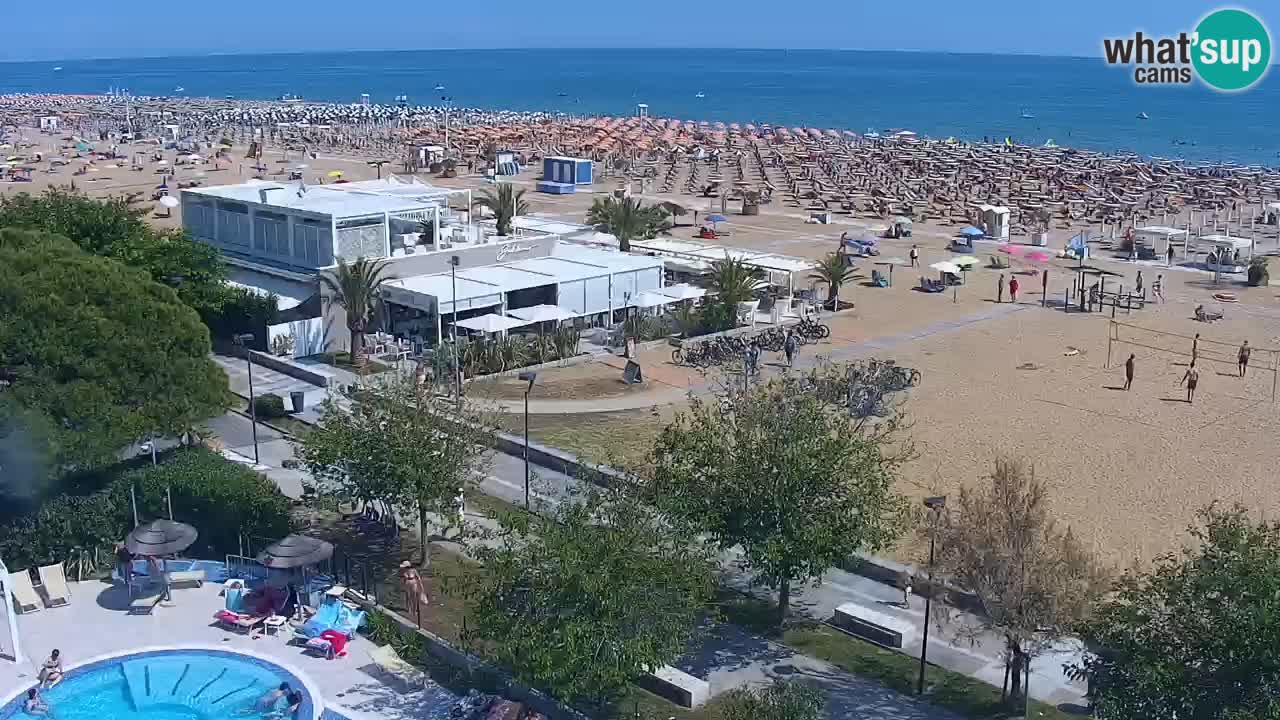 Live Webcam Bibione spiaggia – vista dall’Ashanti ApartHotel