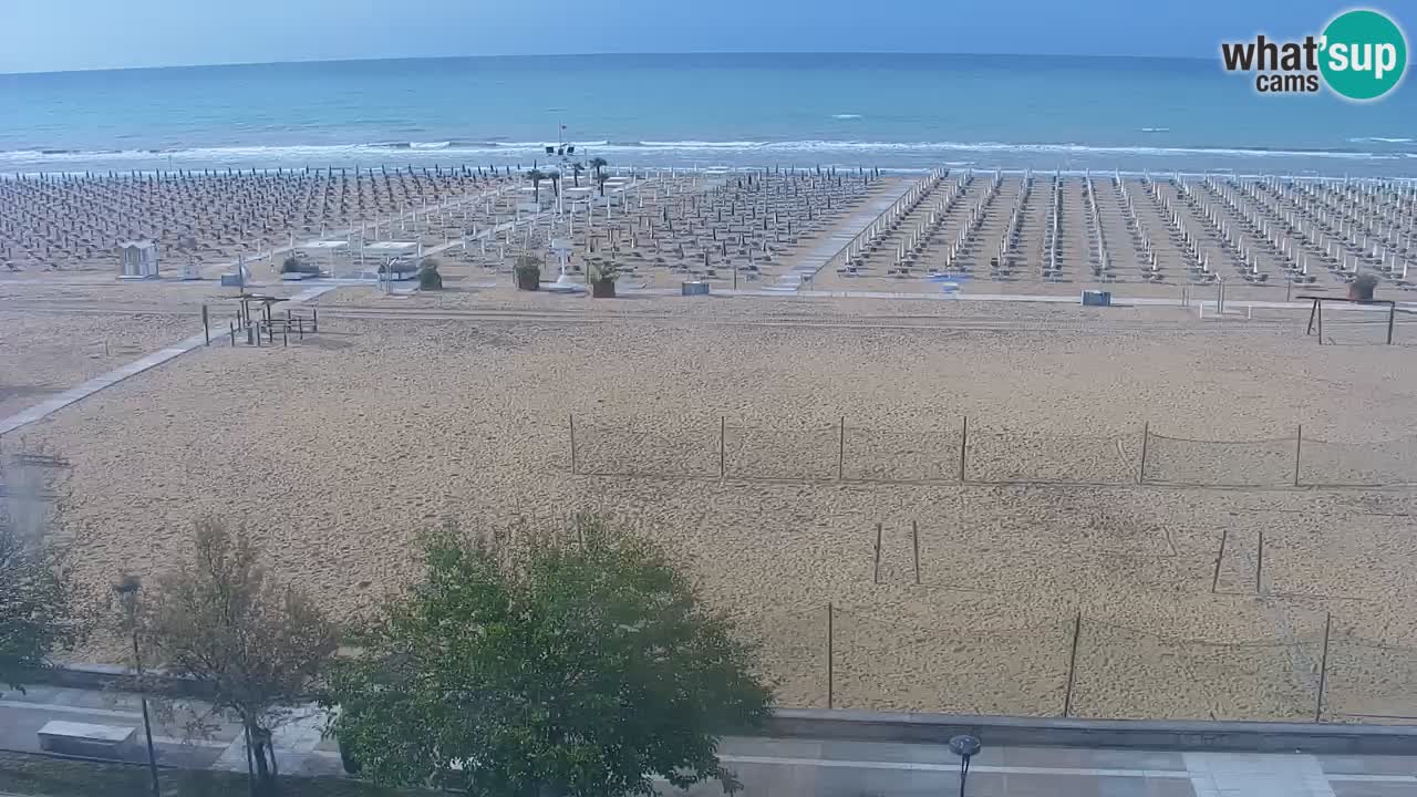 Live Webcam Bibione spiaggia – vista dall’Ashanti ApartHotel