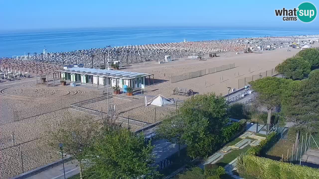Live Webcam Bibione beach – view from Ashanti ApartHotel