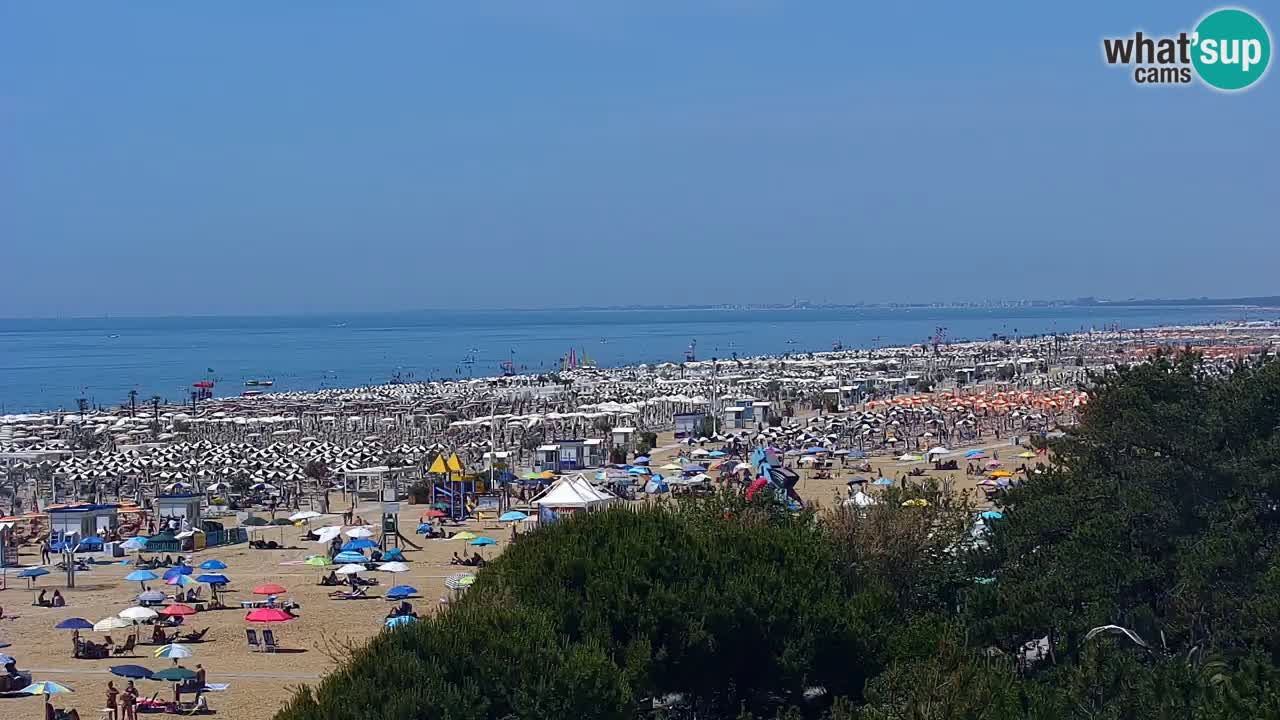Live Webcam Bibione beach – view from Ashanti ApartHotel
