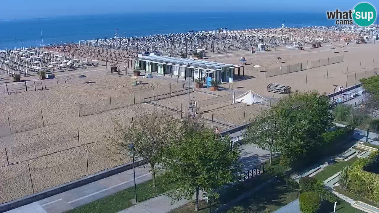 Live Webcam Bibione beach – view from Ashanti ApartHotel