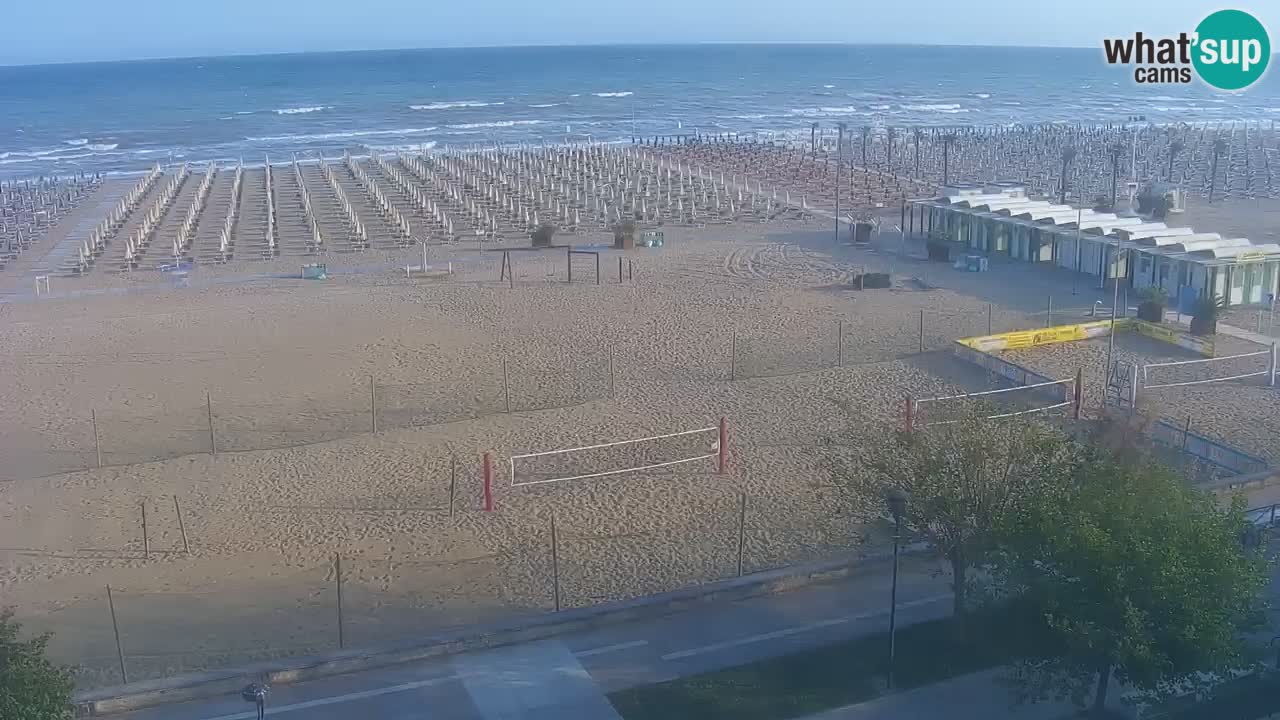 Web kamera Bibione plaža – pogled sa Ashanti ApartHotela