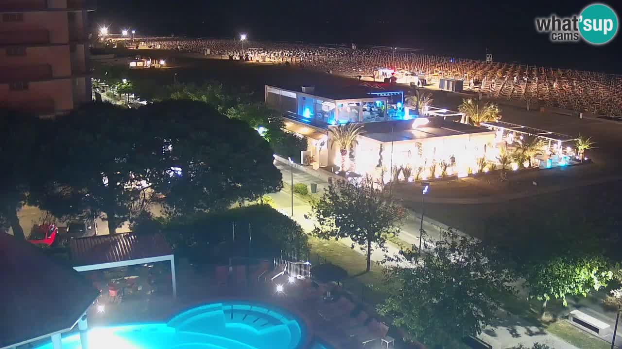 Live Webcam Bibione Strand – Blick vom Ashanti ApartHotel