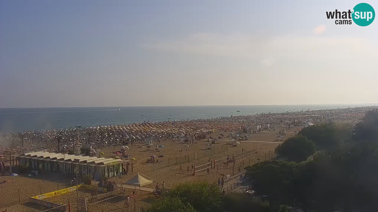 Live Webcam Bibione beach – view from Ashanti ApartHotel