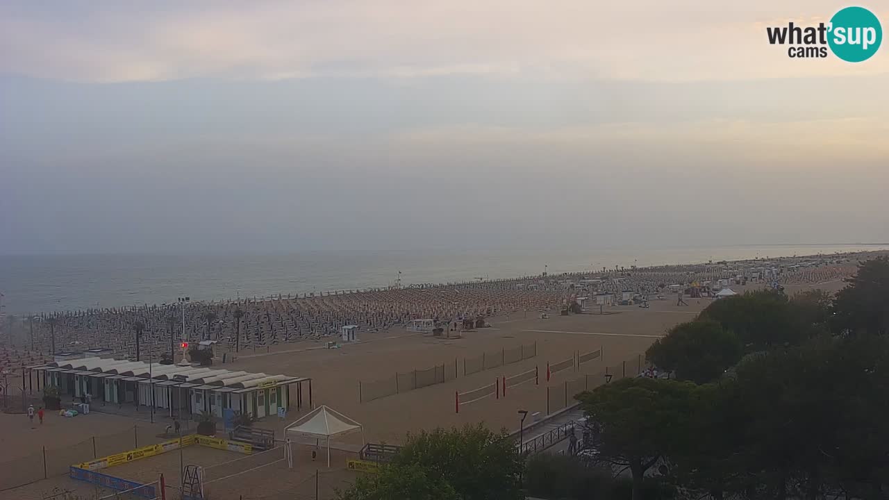 Live Webcam Bibione beach – view from Ashanti ApartHotel