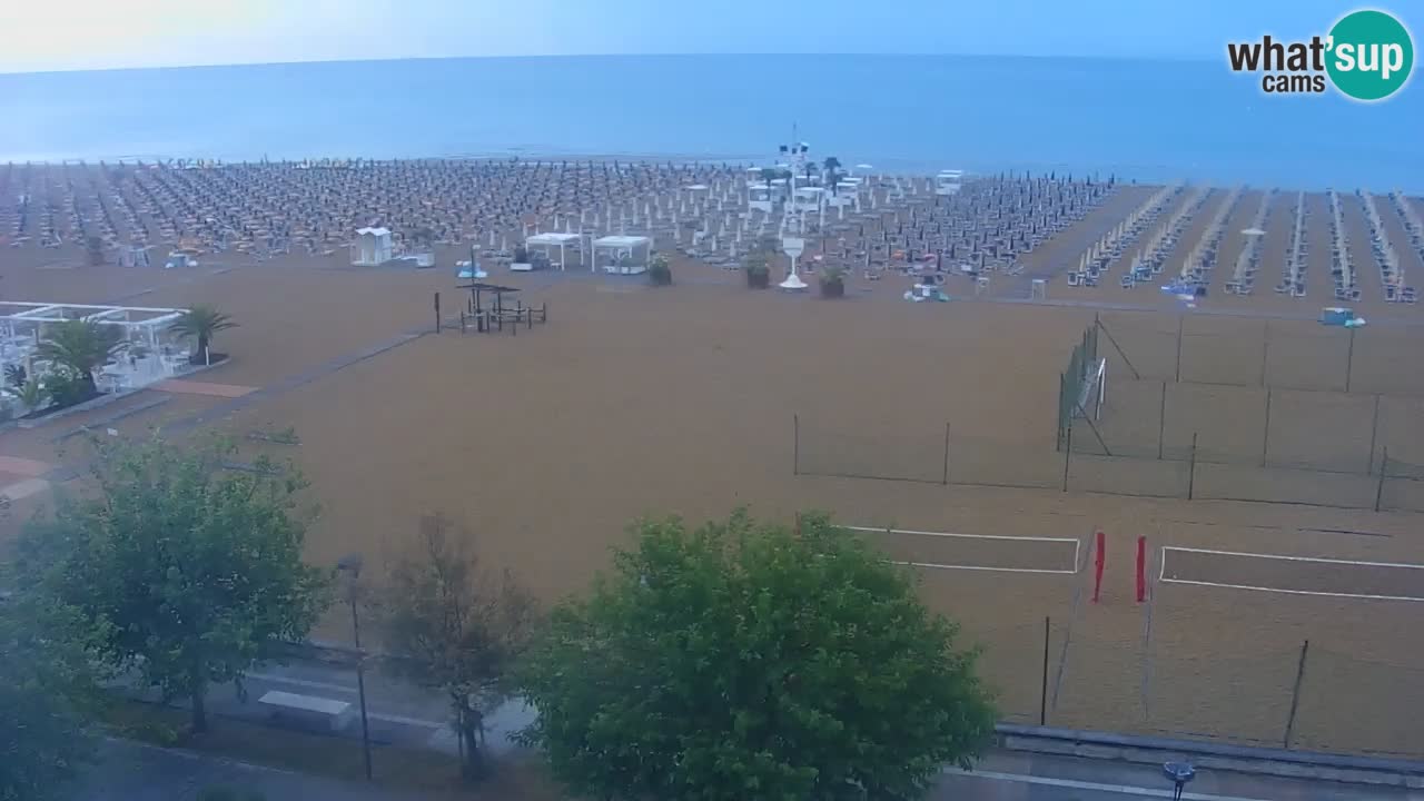 Live Webcam Bibione beach – view from Ashanti ApartHotel