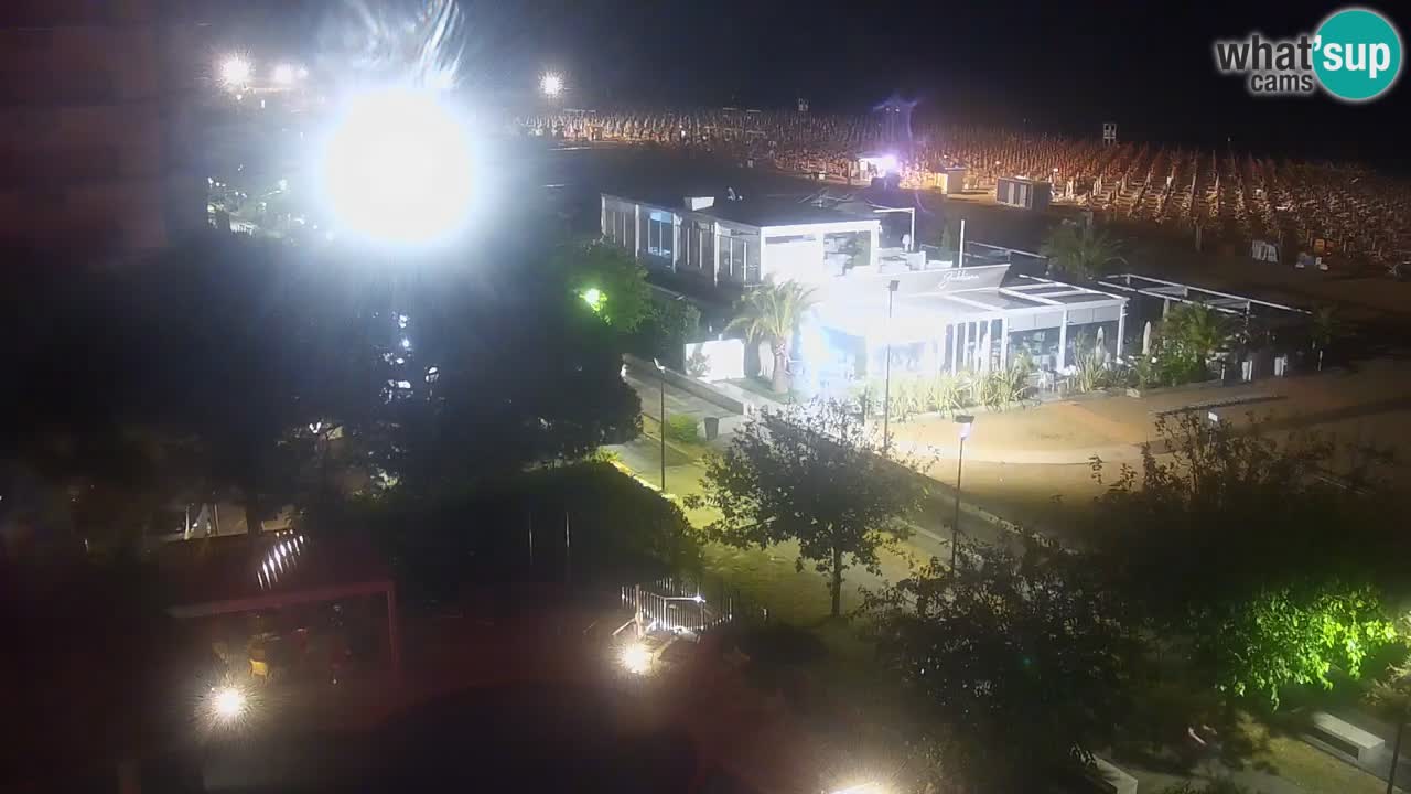 Live Webcam Bibione spiaggia – vista dall’Ashanti ApartHotel