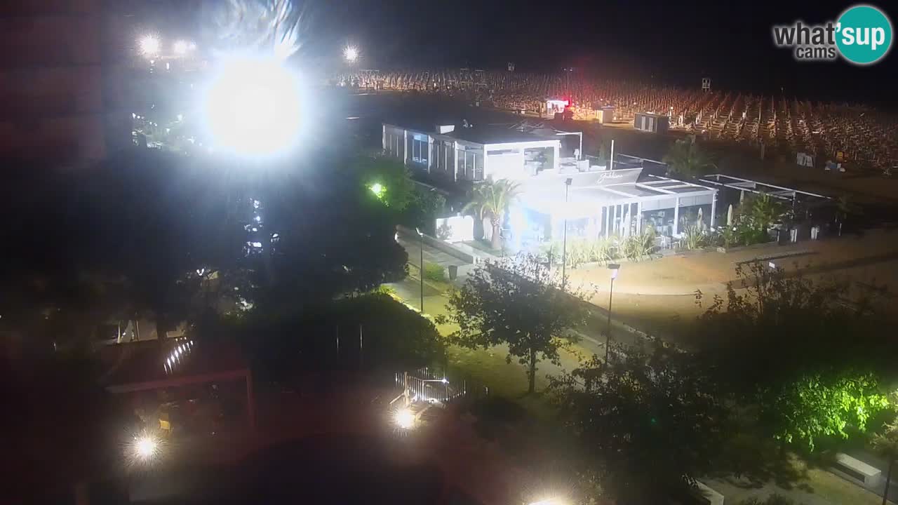 Live Webcam Bibione beach – view from Ashanti ApartHotel