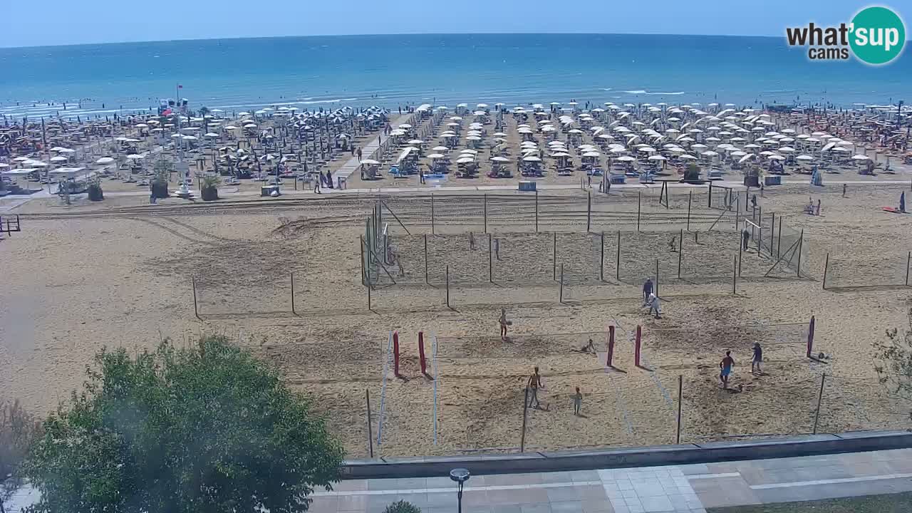 Live Webcam Bibione Strand – Blick vom Ashanti ApartHotel