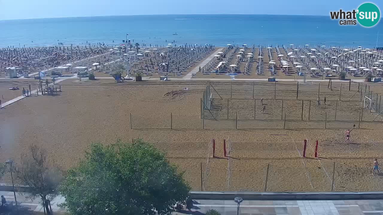 Live Webcam Bibione Strand – Blick vom Ashanti ApartHotel