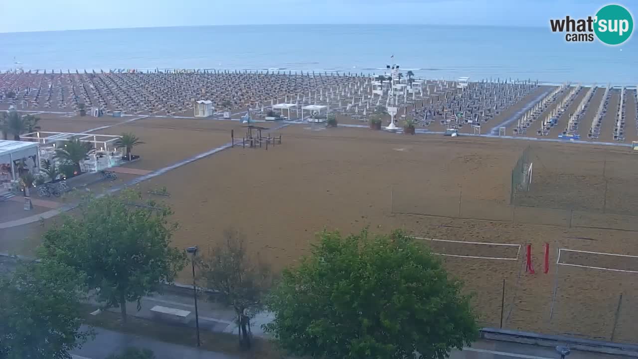 Web kamera Bibione plaža – pogled sa Ashanti ApartHotela