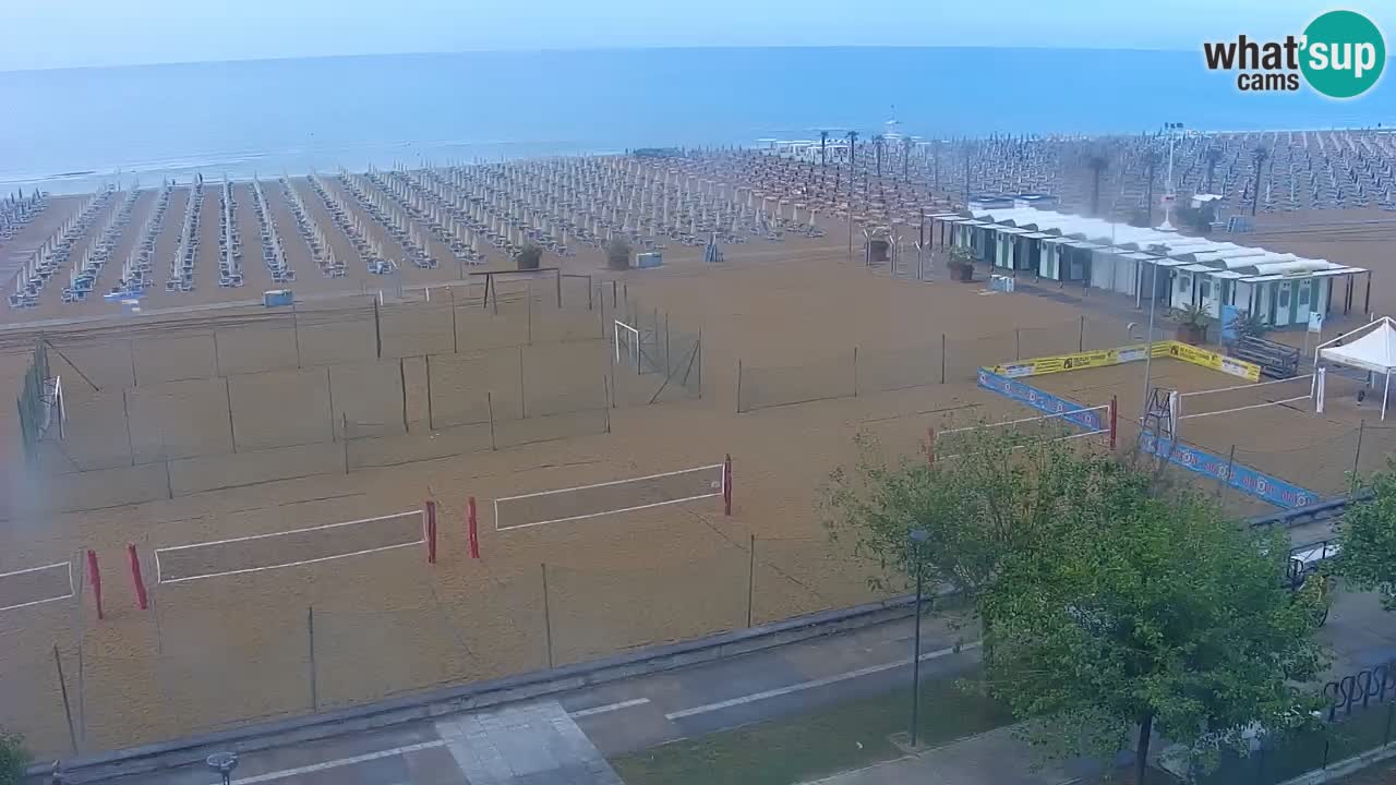 Live Webcam Bibione beach – view from Ashanti ApartHotel