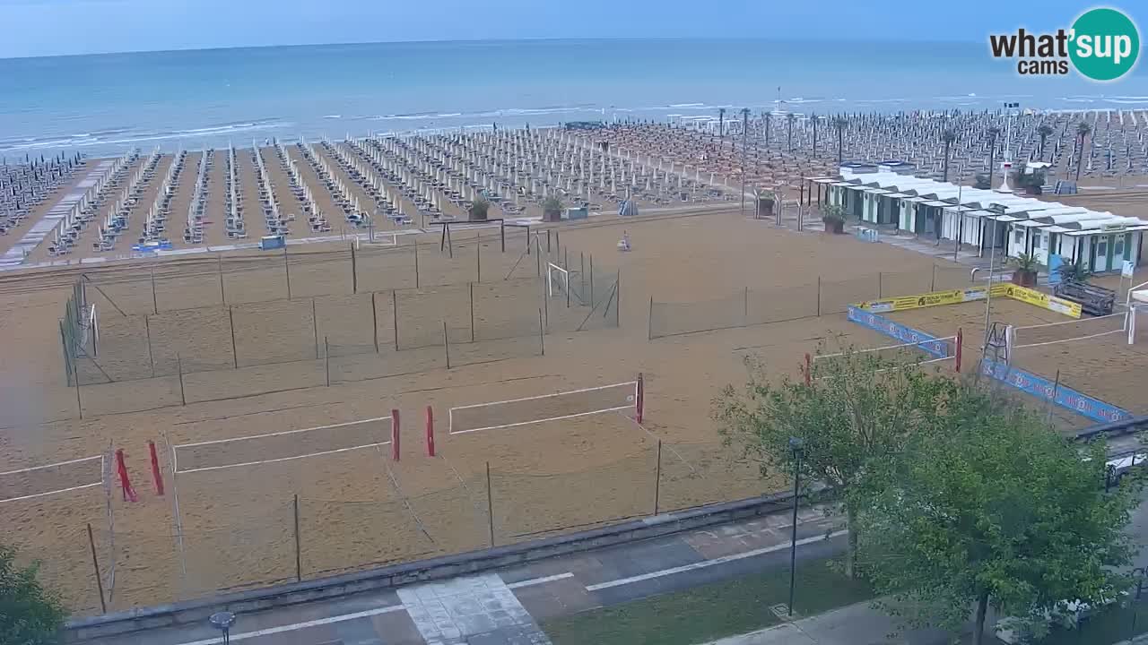 Live Webcam Bibione spiaggia – vista dall’Ashanti ApartHotel