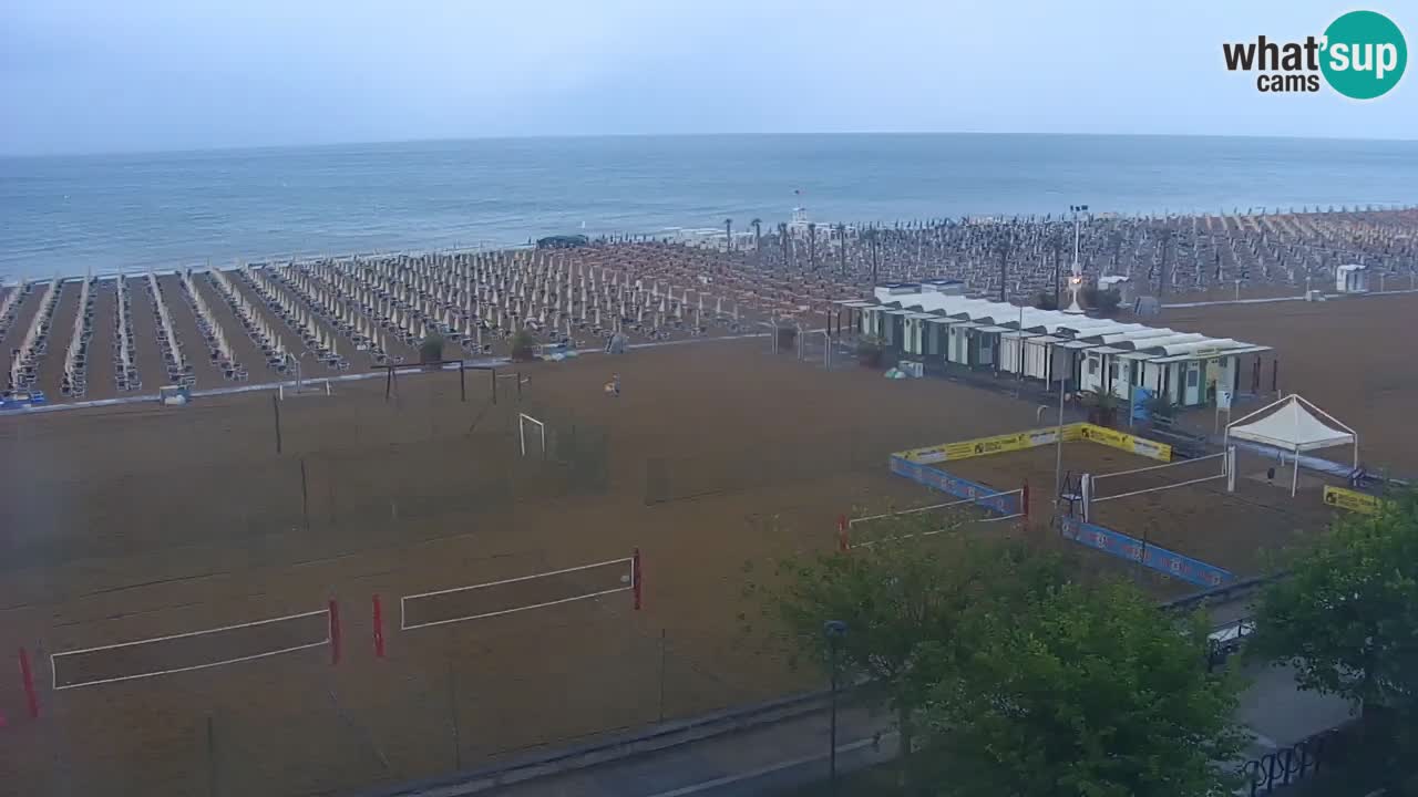 Web kamera Bibione plaža – pogled sa Ashanti ApartHotela