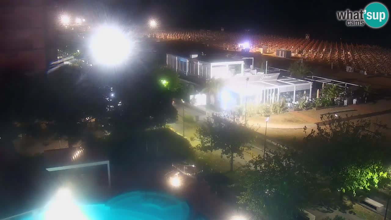 Live Webcam Bibione Strand – Blick vom Ashanti ApartHotel
